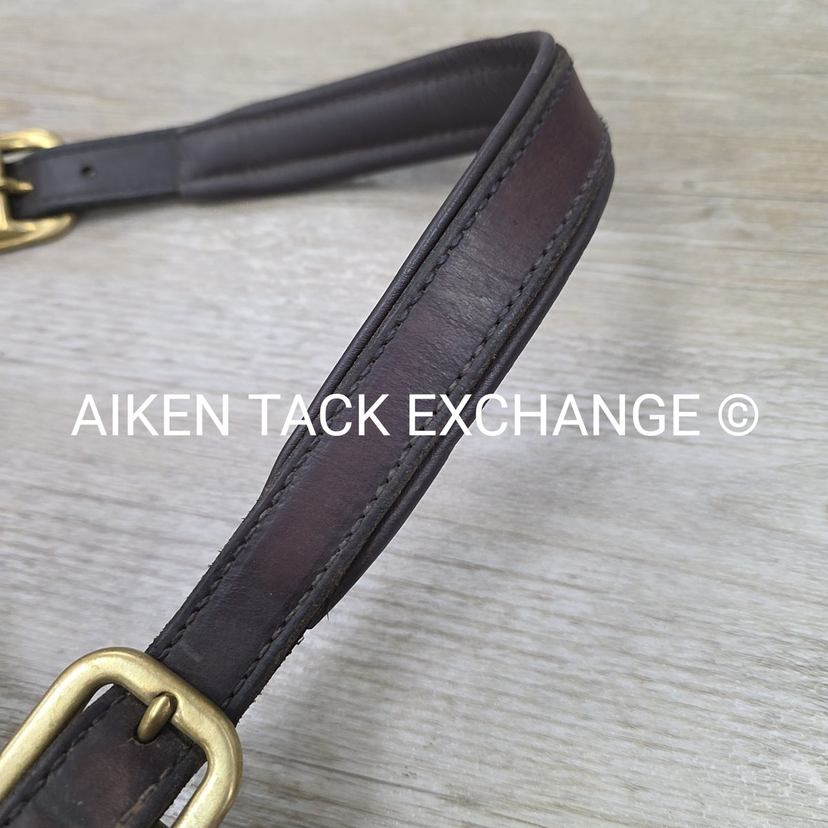 SmartPak Soft Padded Leather Halter, Brown, Oversize