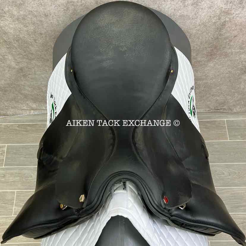 **SOLD** Albion Style Dressage Saddle, 18" Seat, Medium Tree, Wool Flocked Panels