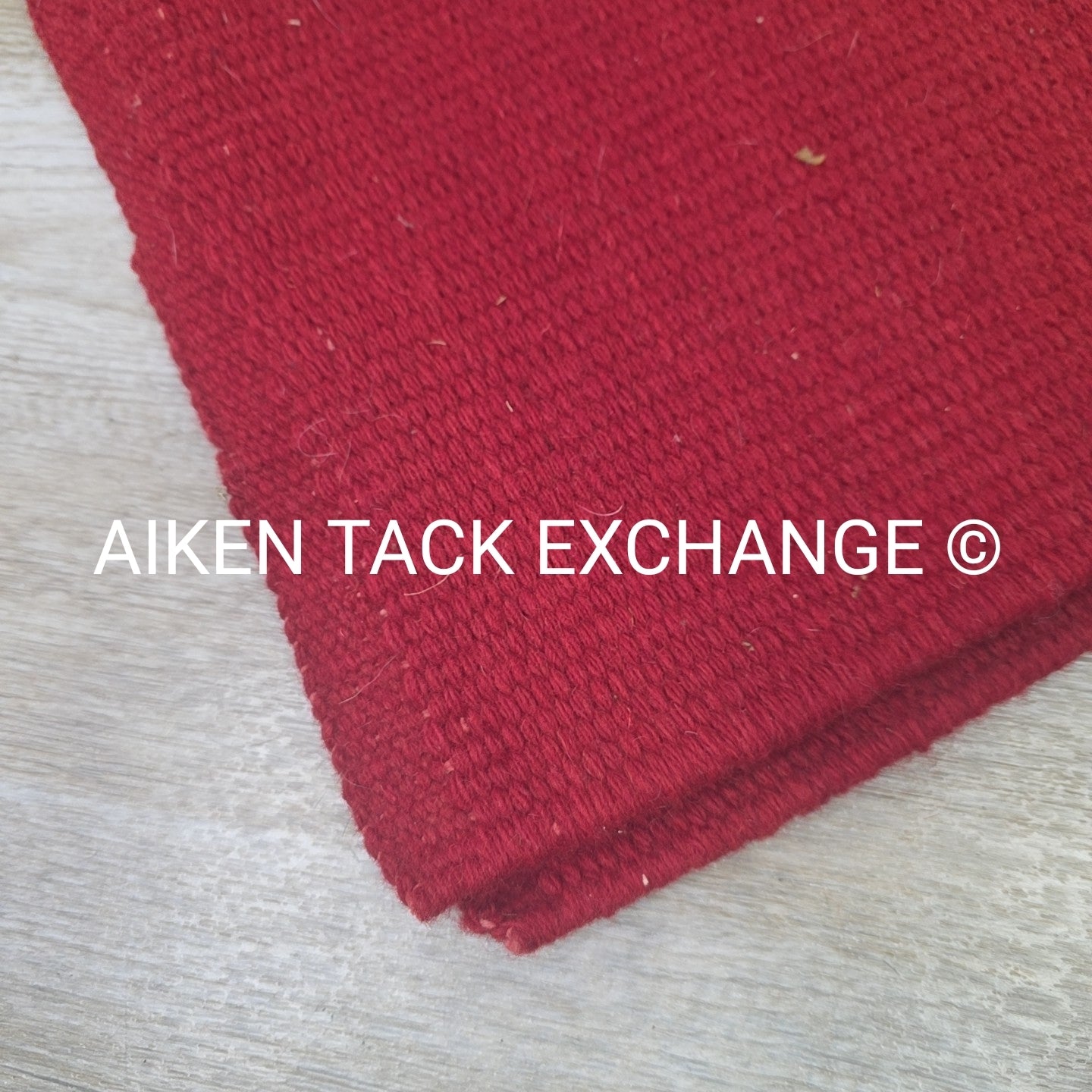 Tahoe Tack Heavy Duty Solid New Zealand Wool Saddle Blanket, 36" x 34"