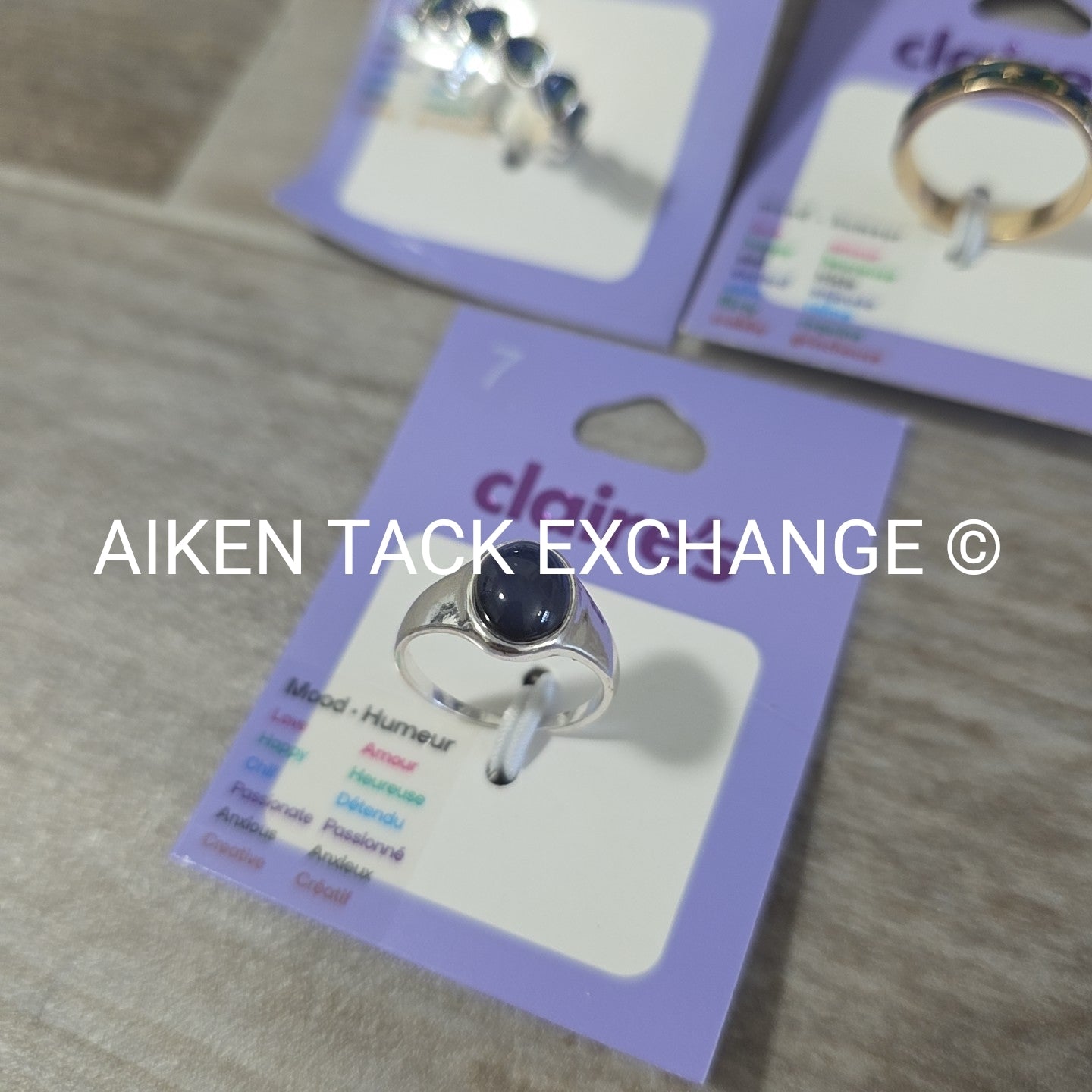 Claire's Mood Rings (3) - Size 7