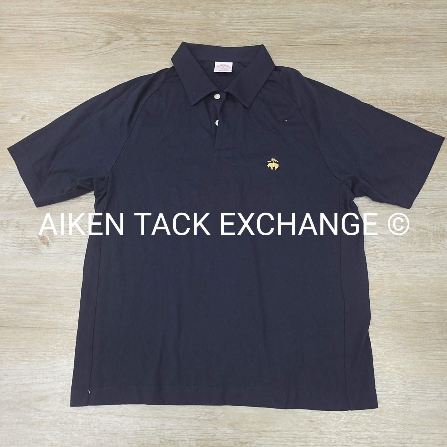 Brook's Brothers Short Sleeve Polo Top, Size Small
