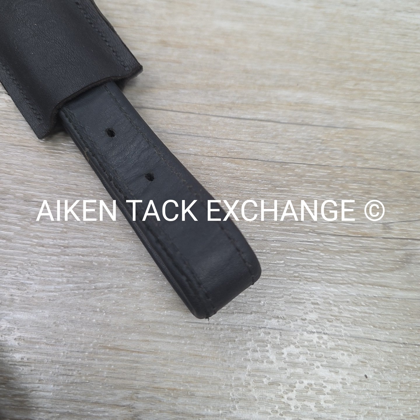 Mono Strap Stirrup Leathers, Black