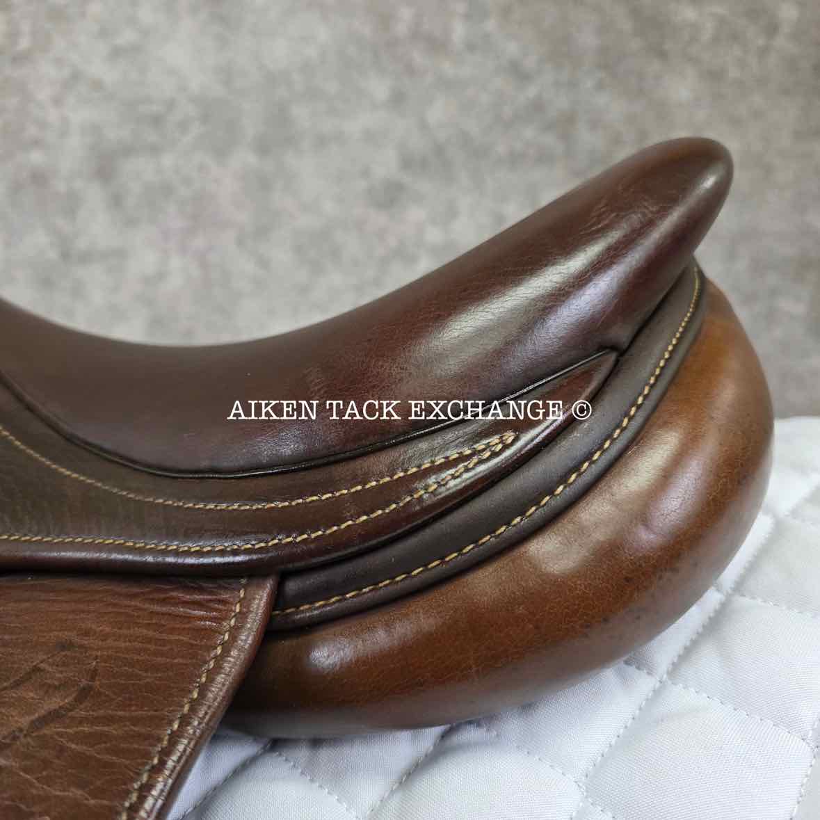 2014 Antares Pony Close Contact Jump Saddle, 15.5" Seat - 00D Flap, MW Tree, Foam Panels, Buffalo Leather