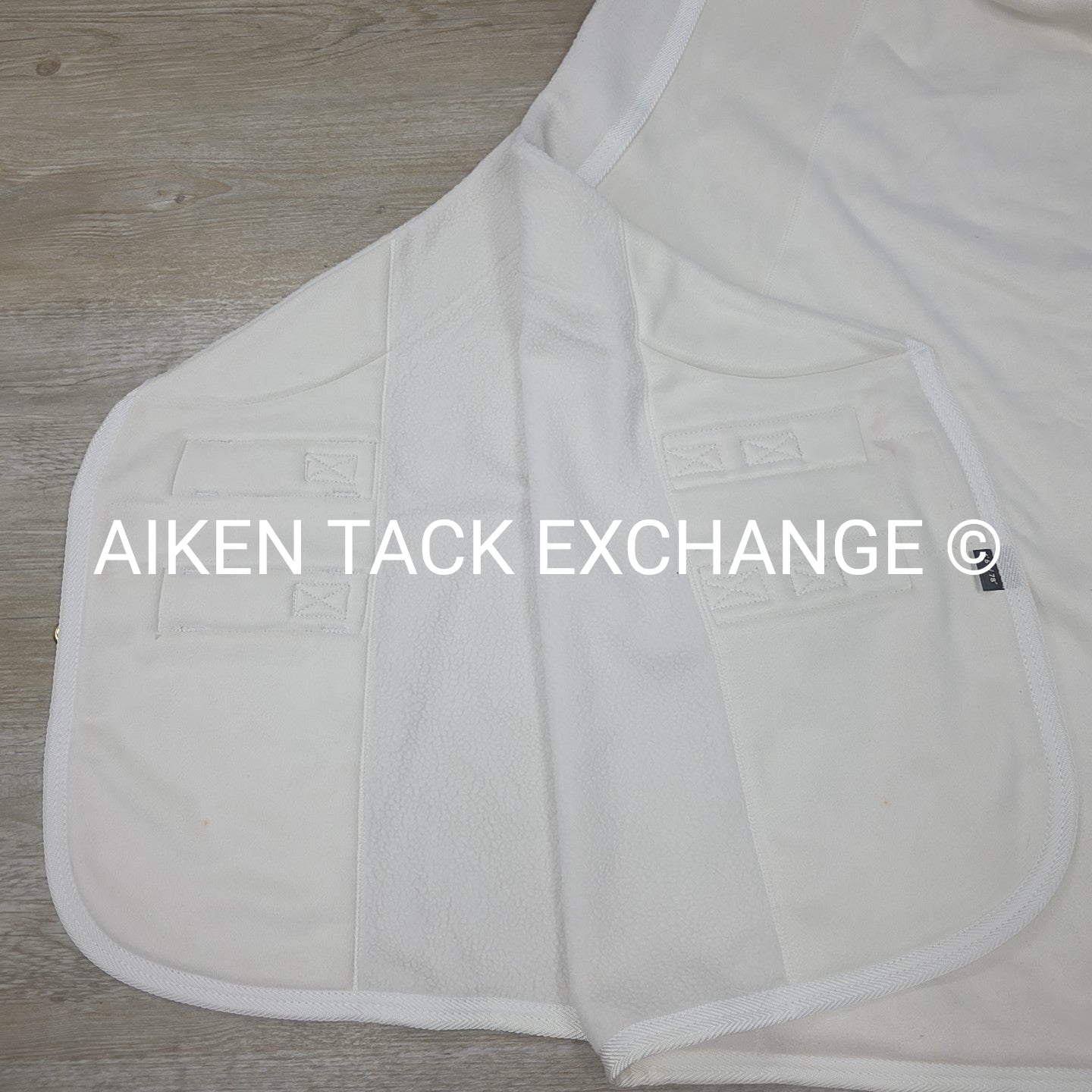 Fenwick Equestrian EquSuede Performance Cooler, White, 78"