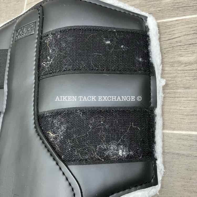 Dover Saddlery Fleece Lined Brushing Boots, Size Large