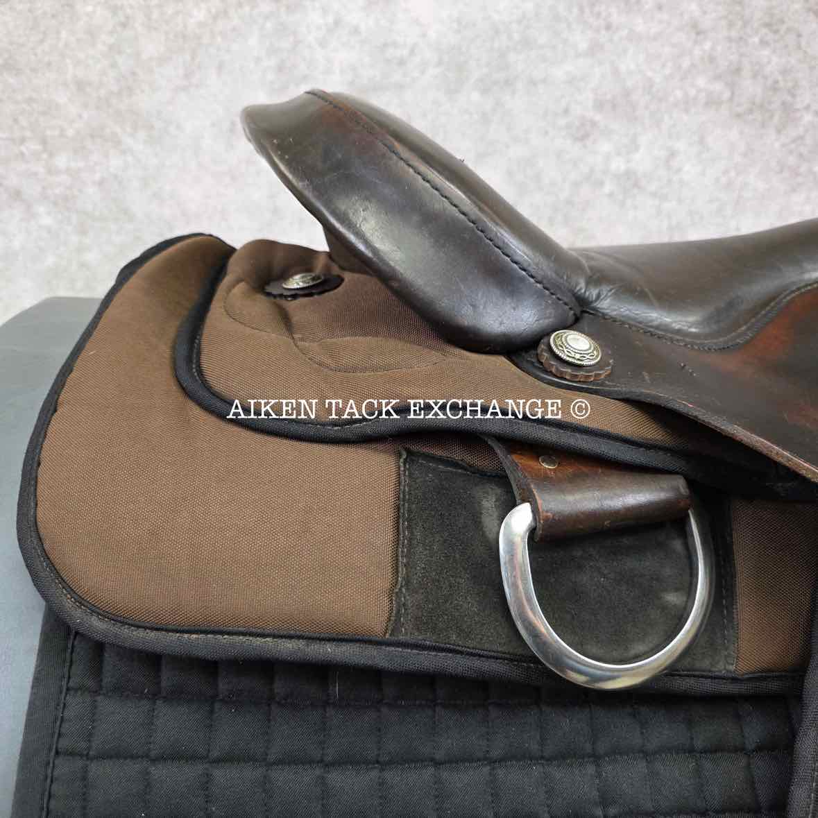 Big Horn 298 Cordura Comfort Flex Pleasure Trail Western Saddle, 17" Seat