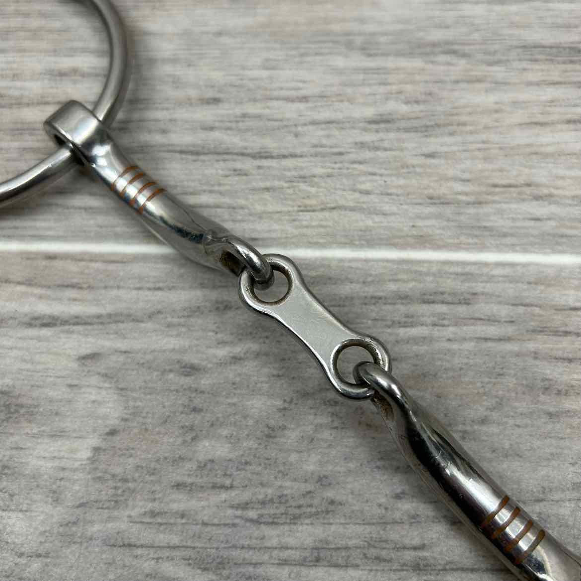 Myler Loose Ring SS French Link Bit MB 10 5.25"