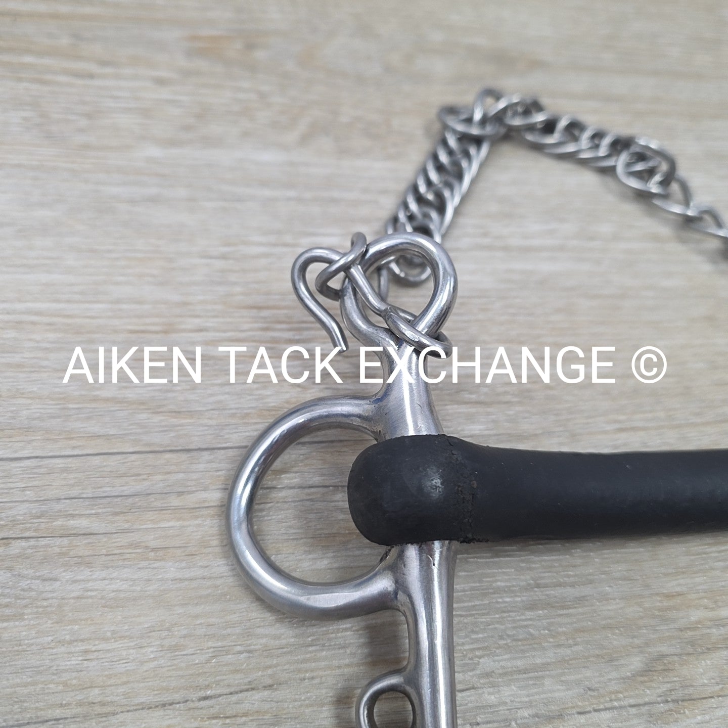 Hard Rubber Mullen Mouth Pelham Bit 5"