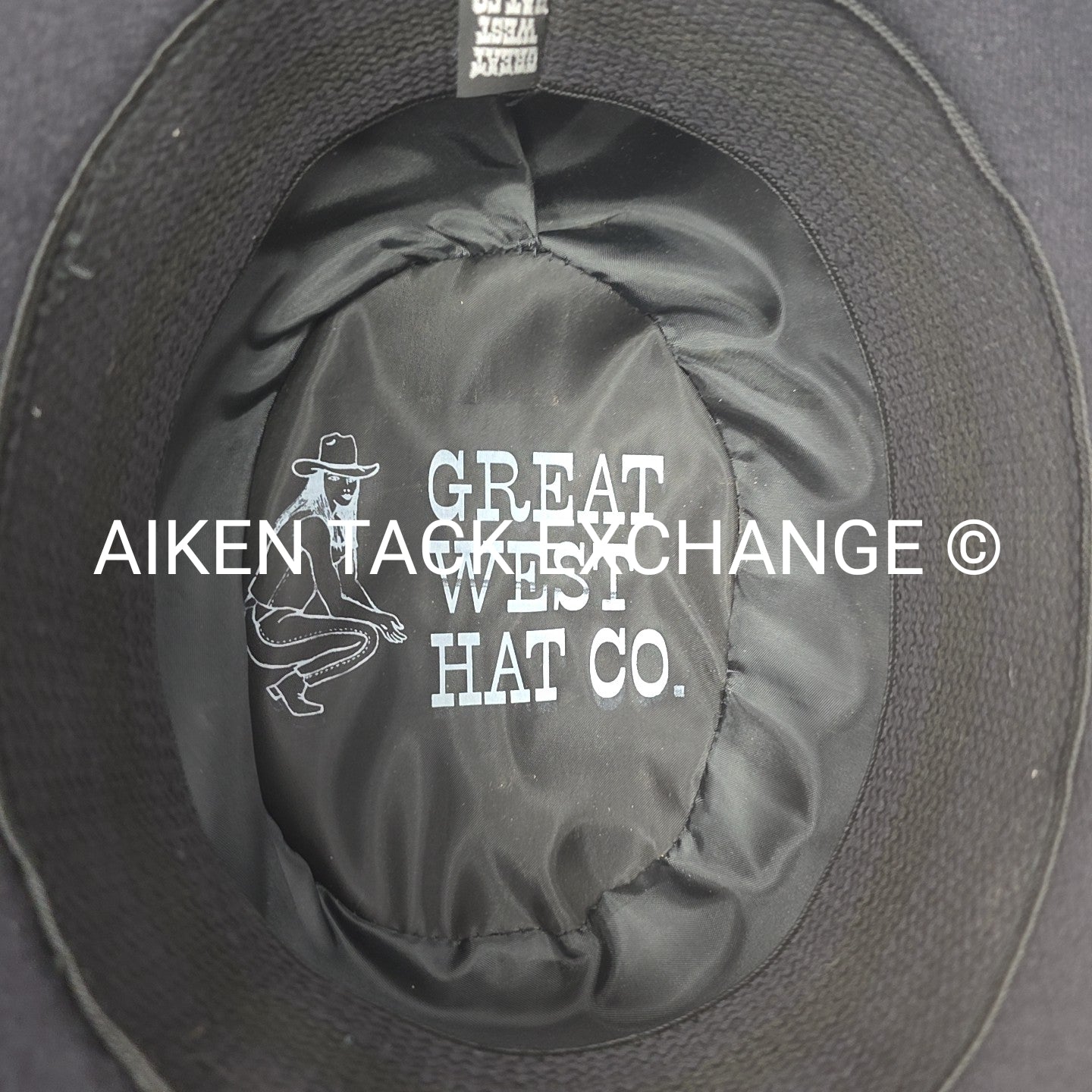 Great West Hat Co. Felt Hat, Size 7 3/8