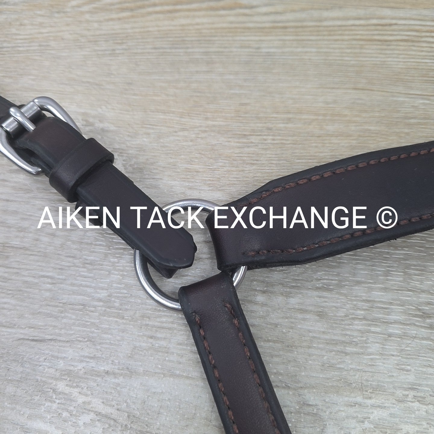 Nunn Finer Hunting Breastplate with Elastic, Brown, Size Cob