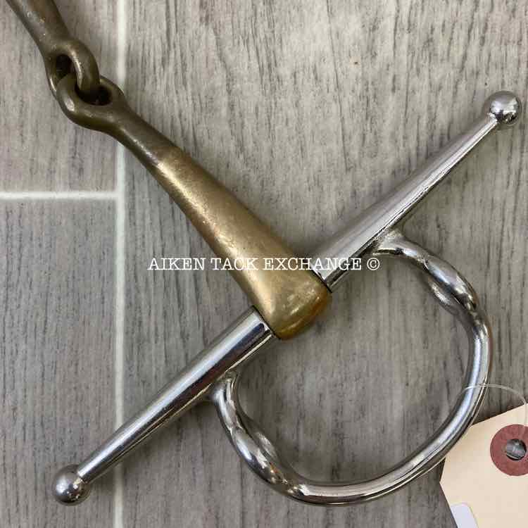 Herm Sprenger Single Joint Full Cheek Gag Bit 5.75"