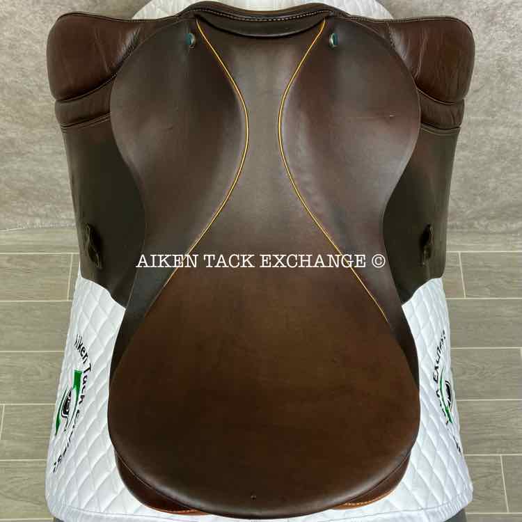 Stubben Siegfried DL All Purpose Saddle, 17.5" Seat, 29.5 cm Tree - M/MW, Wool Flocked Panels