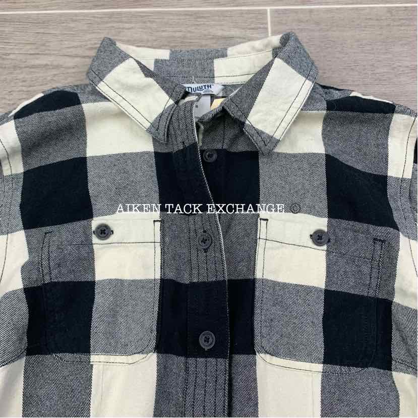Duluth Trading Co. T-Shirt Flannel, Size Small