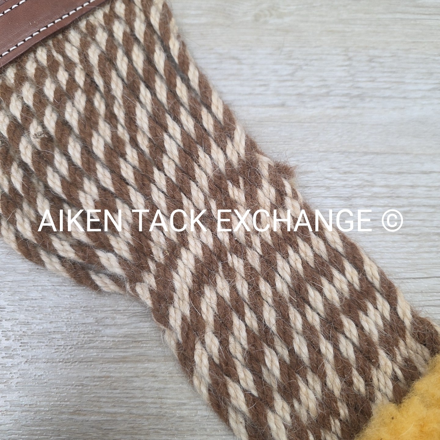 Classic Equine Mohair Alpaca Roper Cinch with Cashel ring Master Cinch Protector