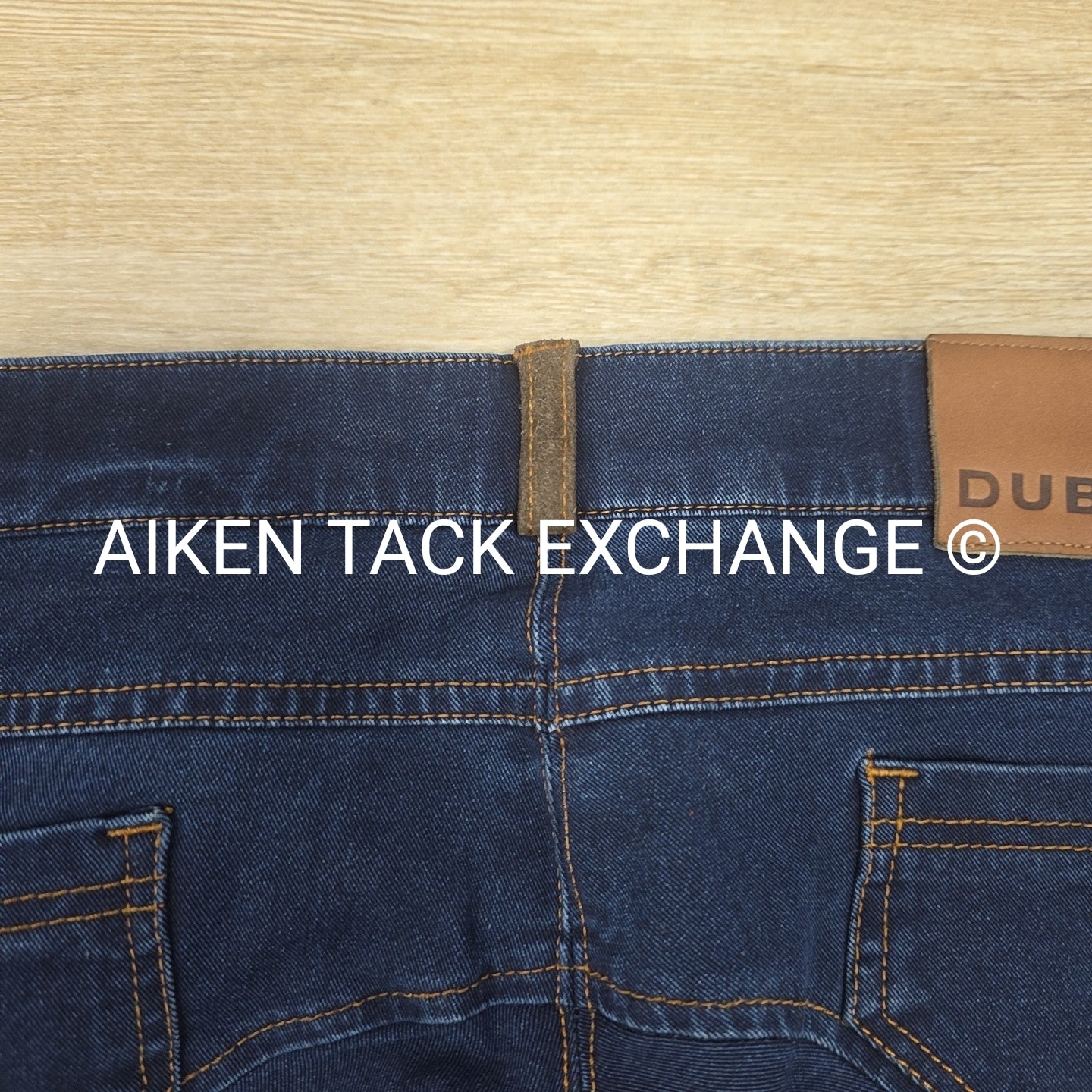 Dublin Shona Denim Knee Patch Breeches, Women's 30