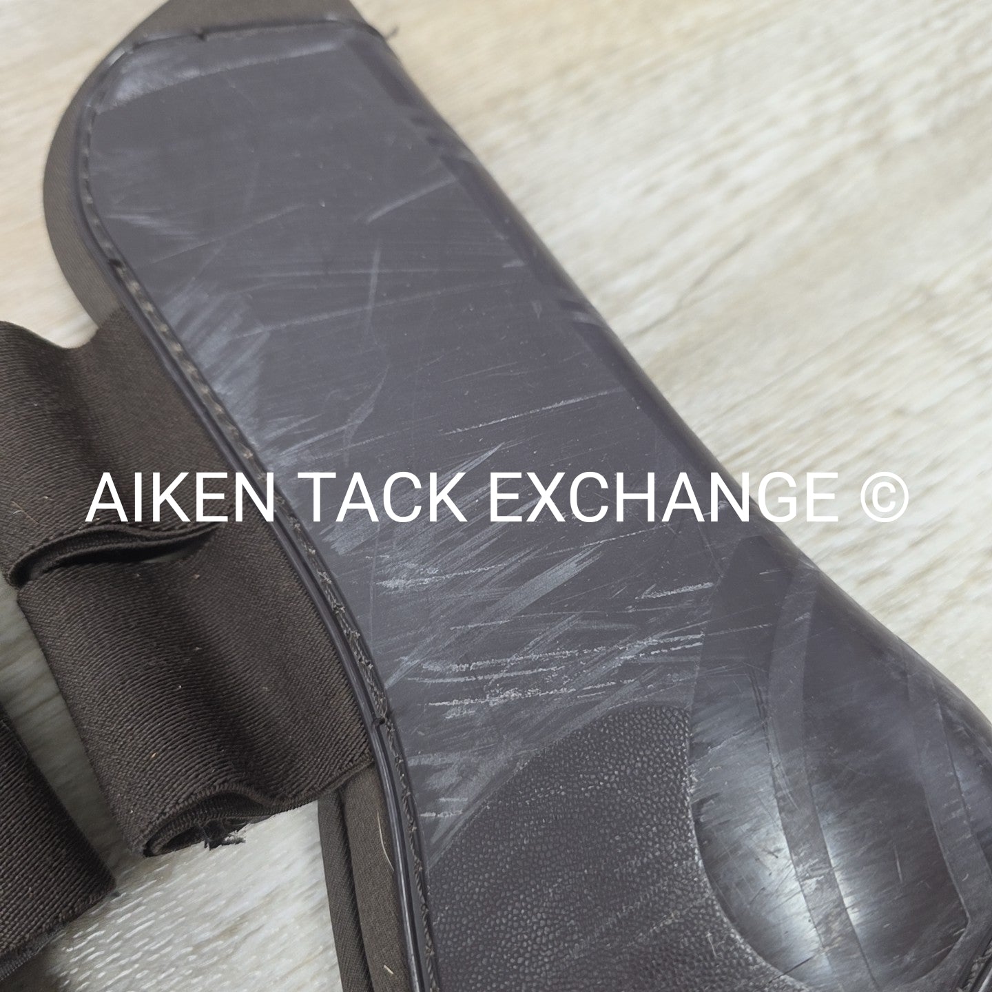 Horze Open Front Tendon Boot Set, Front & Hind, Brown, Size Full