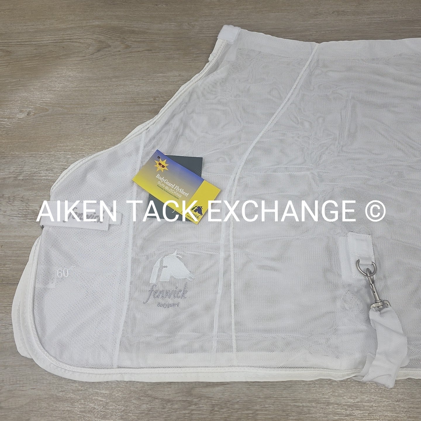 Fenwick Equestrian BodyGuard Mesh Cooler, White (has some marks) 60"