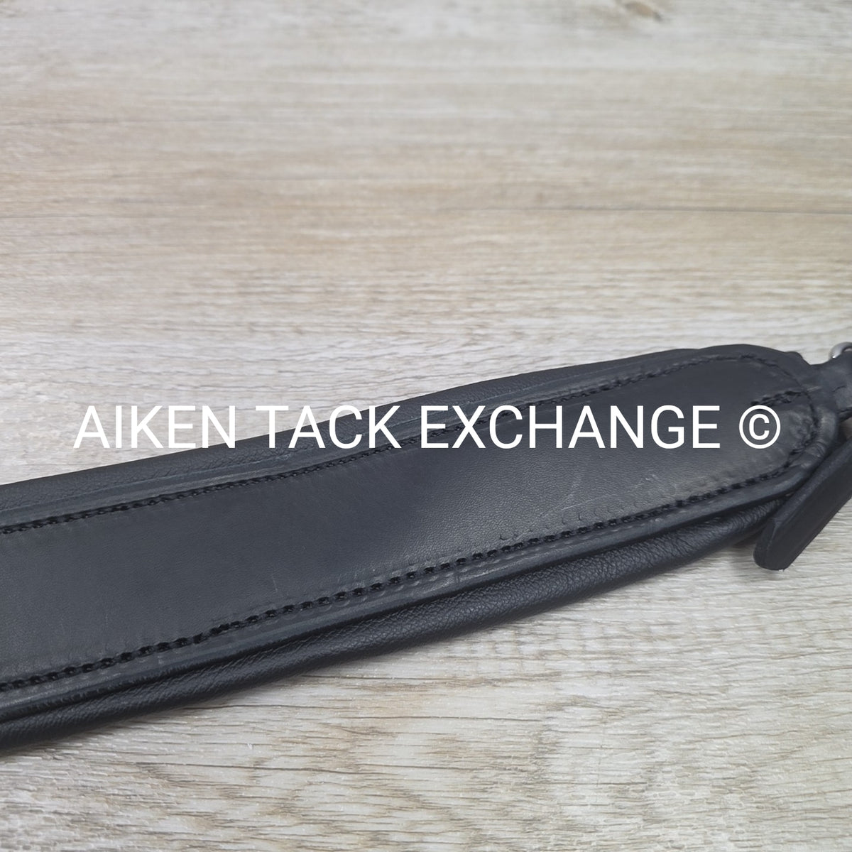 Padded Leather Breastplate, Black, Size Draft