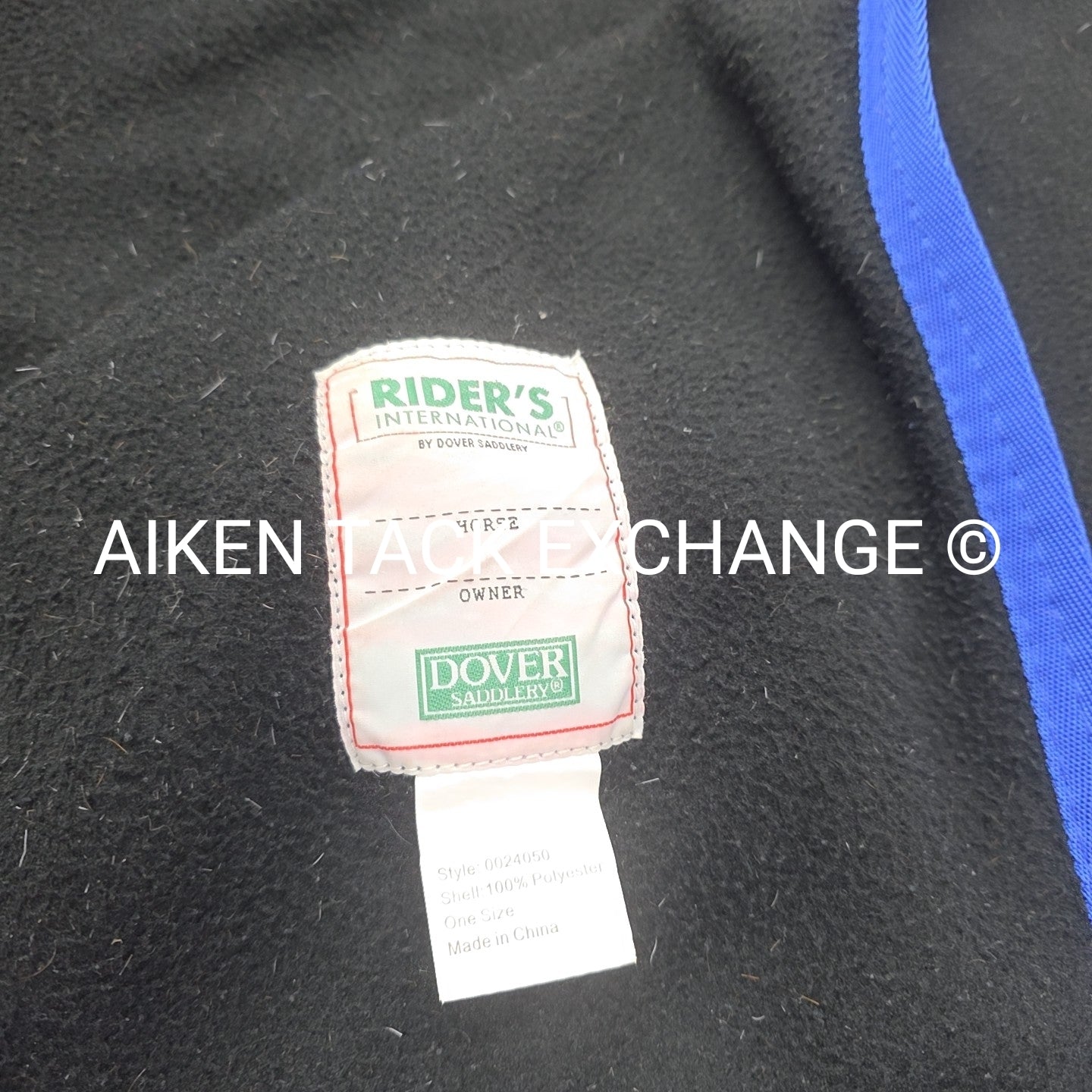 Rider's International by Dover Fleece Quarter Sheet