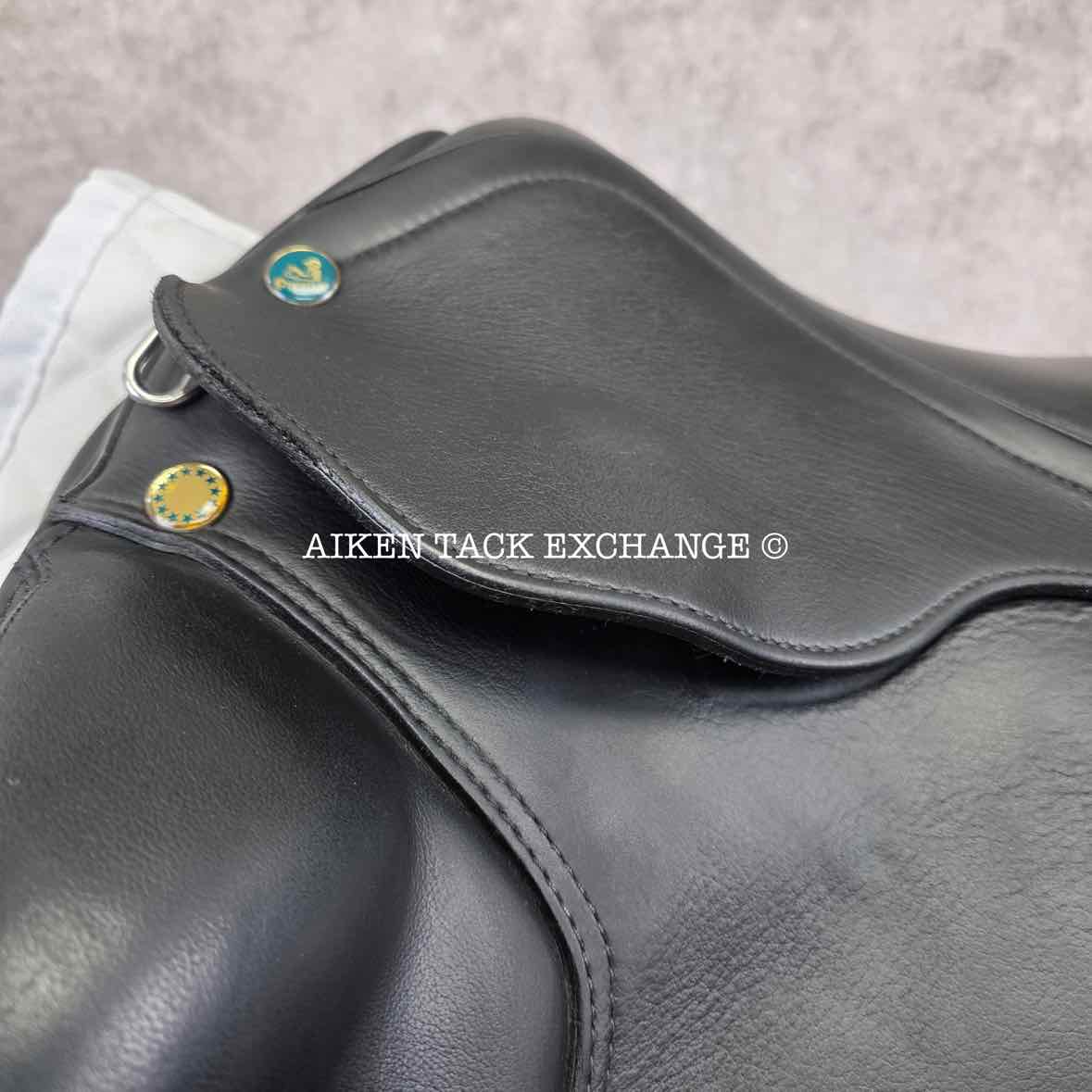 2020 Prestige Passion K  Dressage Saddle, 18" Seat, 33 Tree - M/MW, Wool Flocked Panels