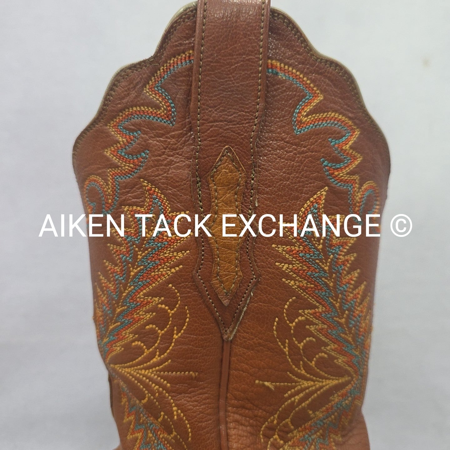 Lucchese 2000 Ostrich Boots, Size 6.5
