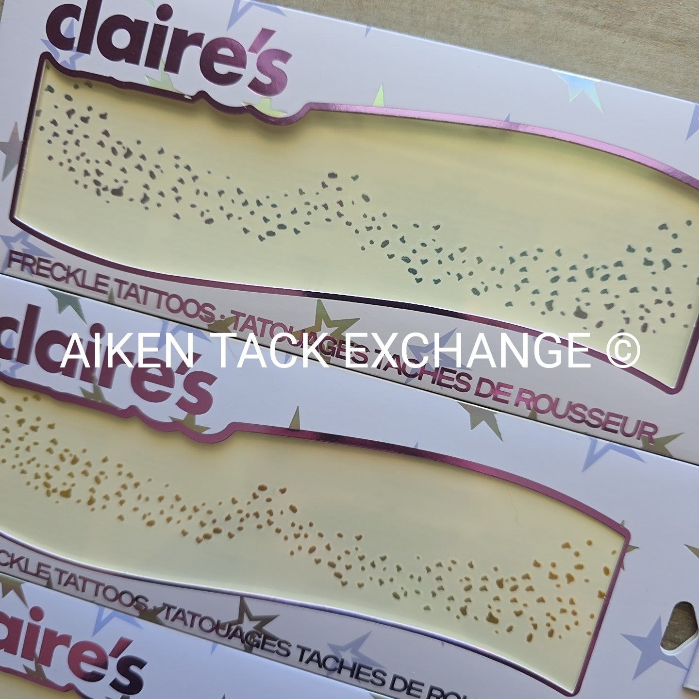 Claire's Freckle Stickers - 5 Total