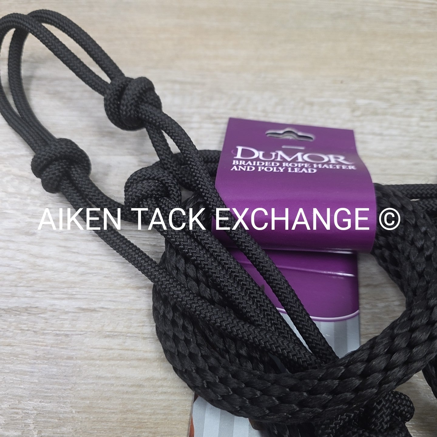 DuMOR Braided Rope Halter with Lead