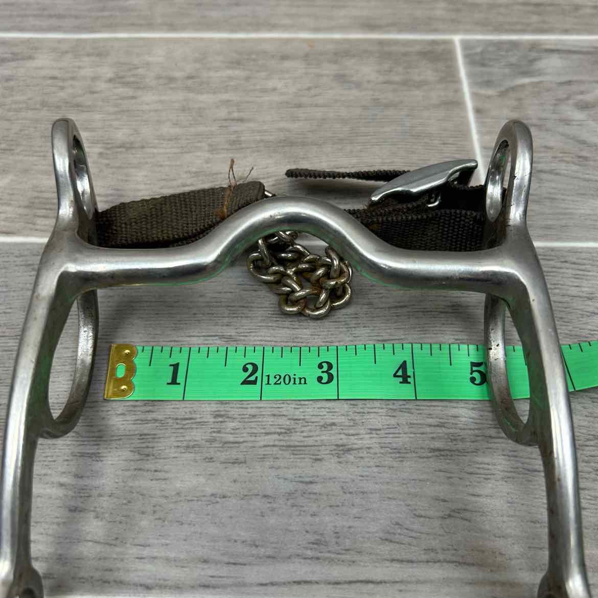 Mullen Mouth Western Curb Bit 4.75"
