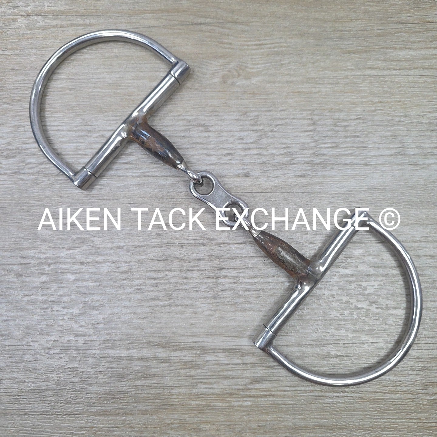 French Link Sweet Iron D Ring Bit 5"