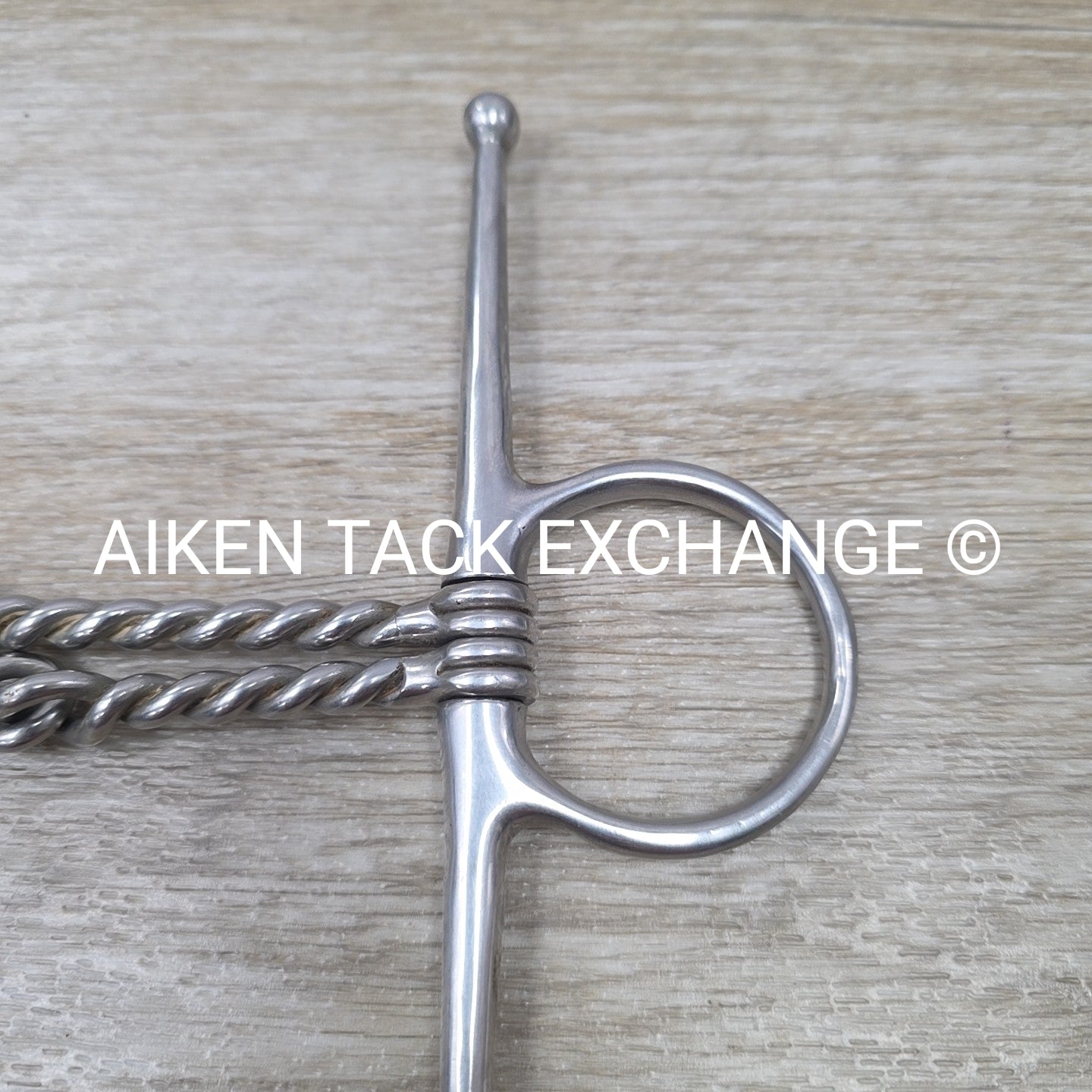Full Cheek Double Twisted Wire Bit 5.25"