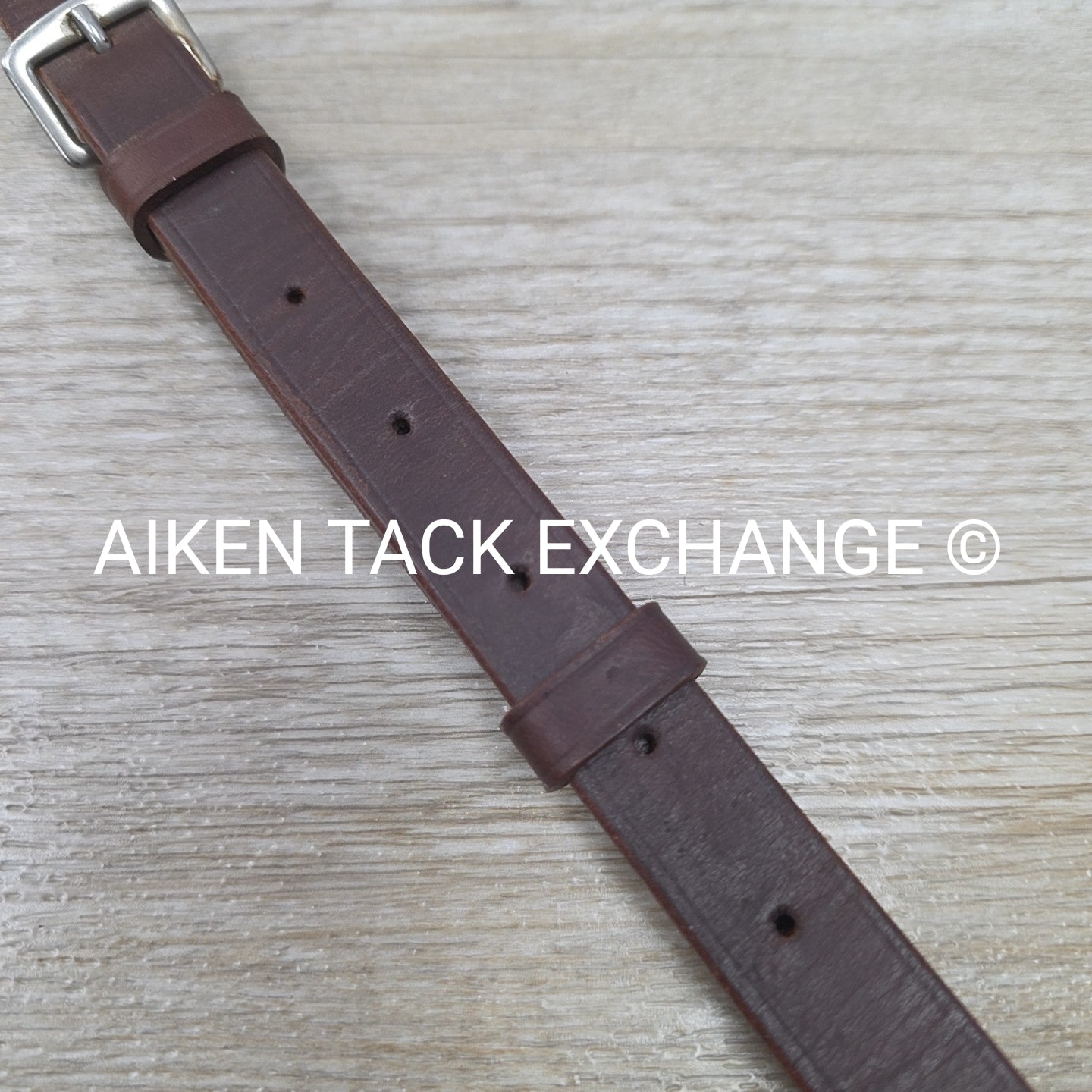 Beval Plain Square Raised Running Martingale, Brown, Size Full