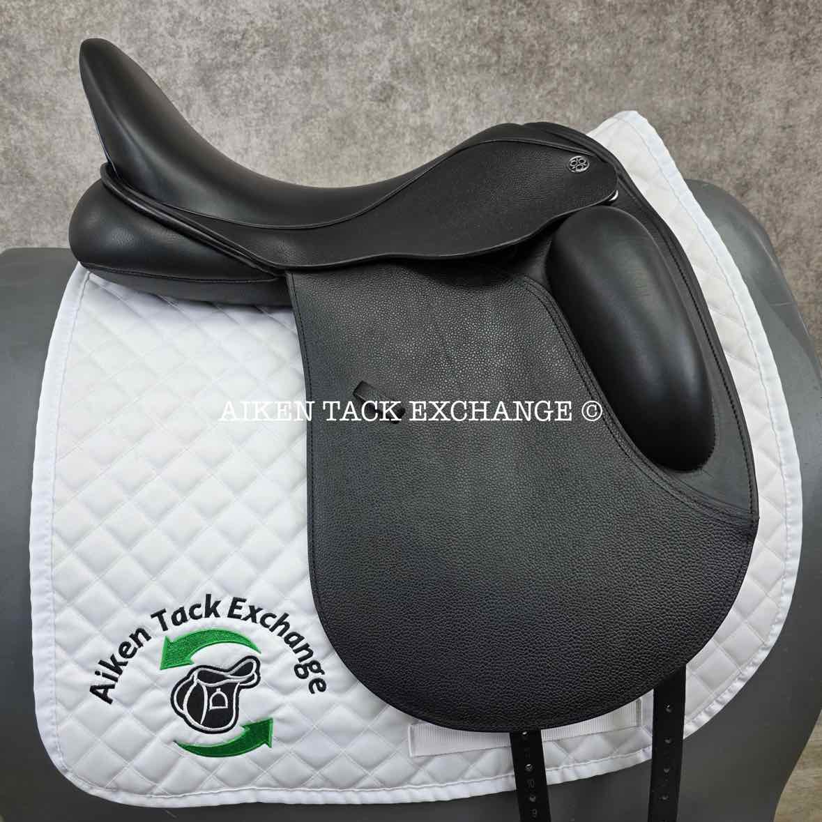 2023 Trilogy Allegiance Monoflap Dressage Saddle, 18.5" Seat, Wide Tree, Wool Flocked Panels