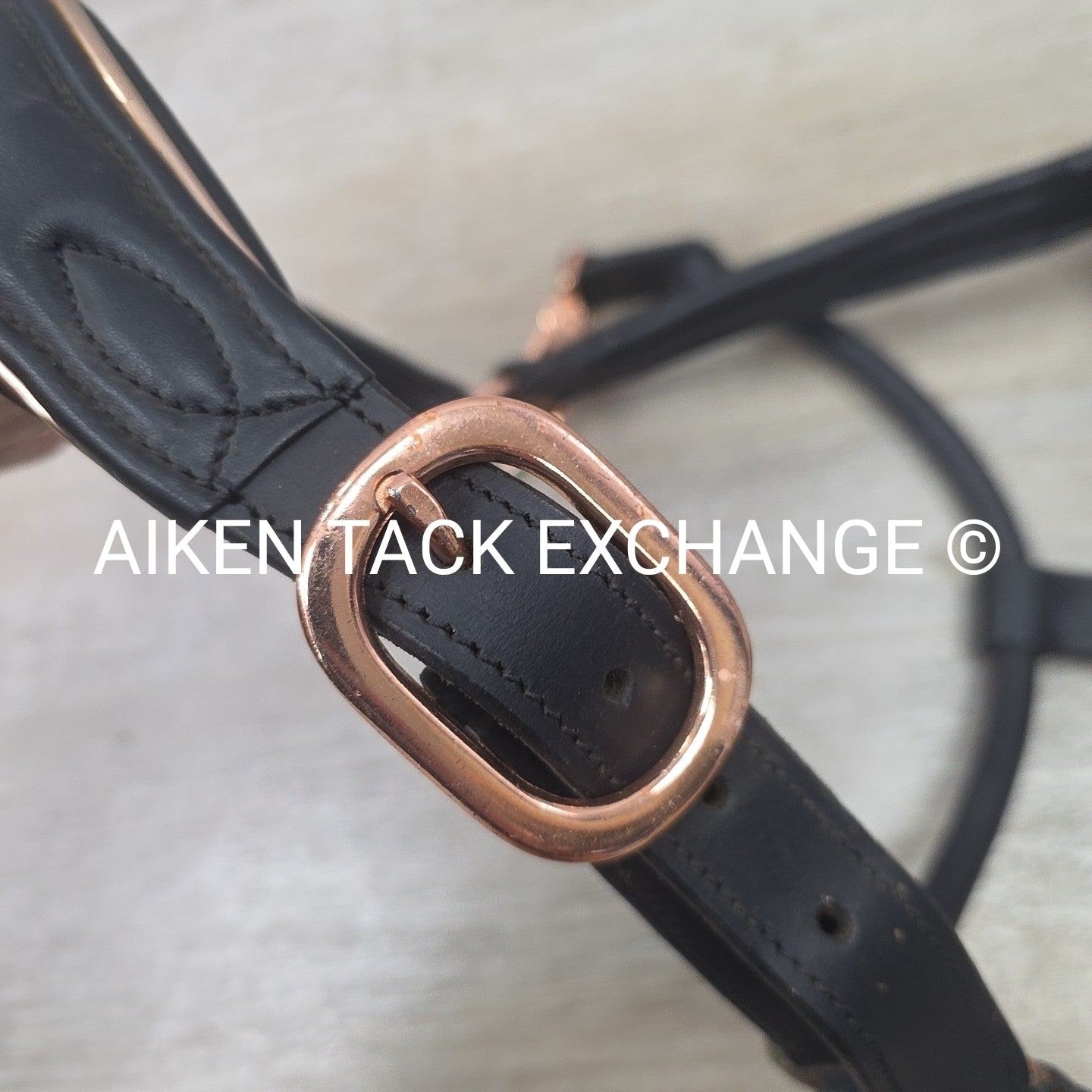 Padded Leather Halter, Size Full