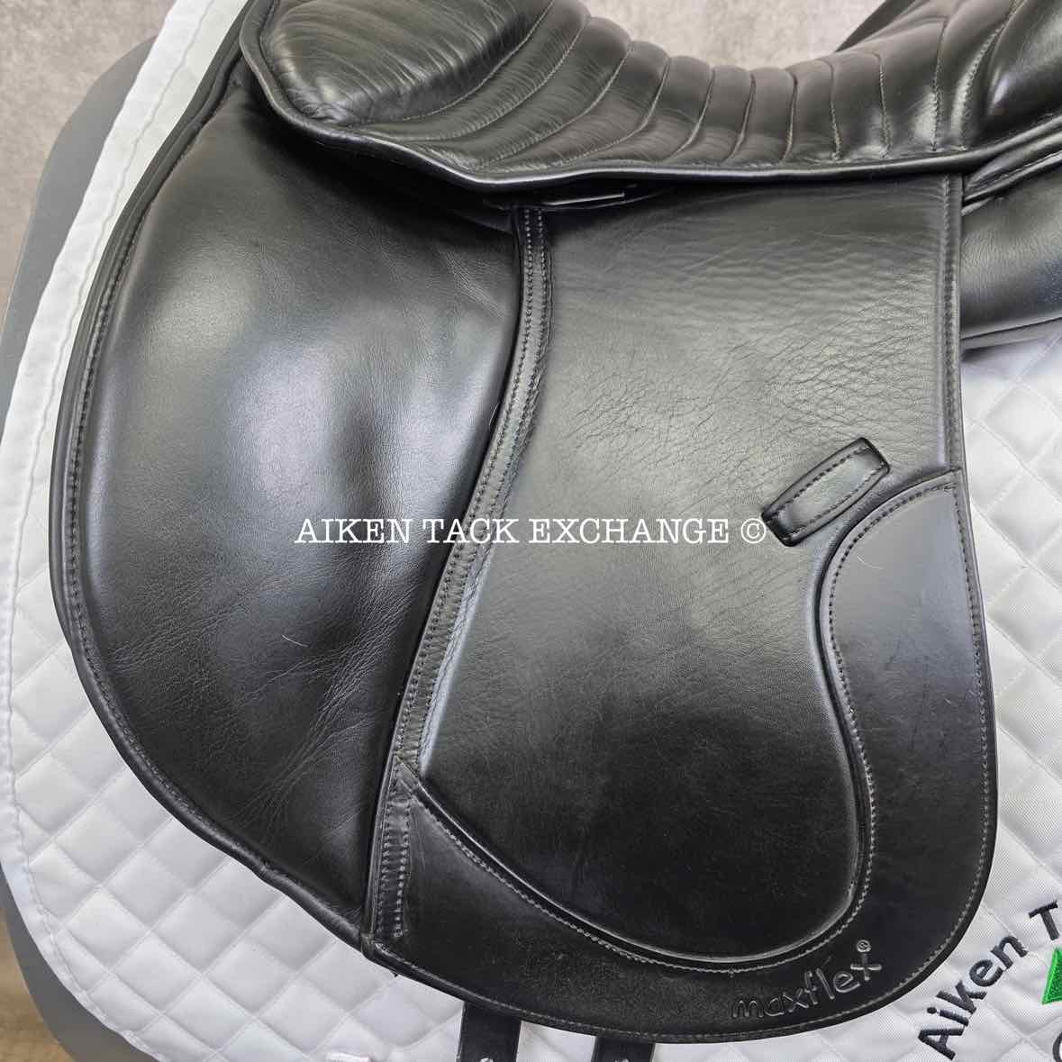 2017 MaxFlex Fado All Purpose Endurance Saddle, 16.5" Seat, X-Wide Tree, Wool Flocked Panels