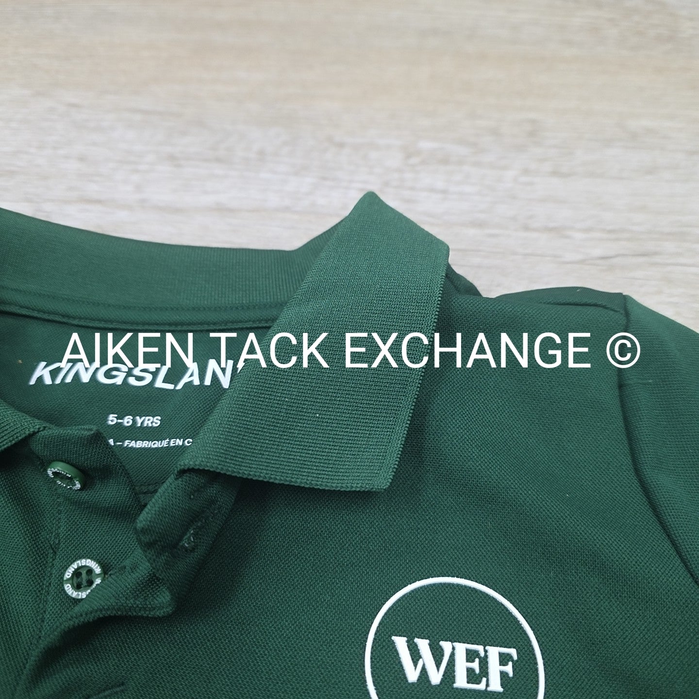Kingsland WEF Short Sleeve Polo, Youth 5-6 YRS