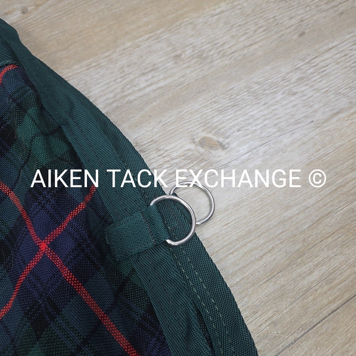 5/A Baker Original Tartan Plaid Stable Sheet, Size 72"