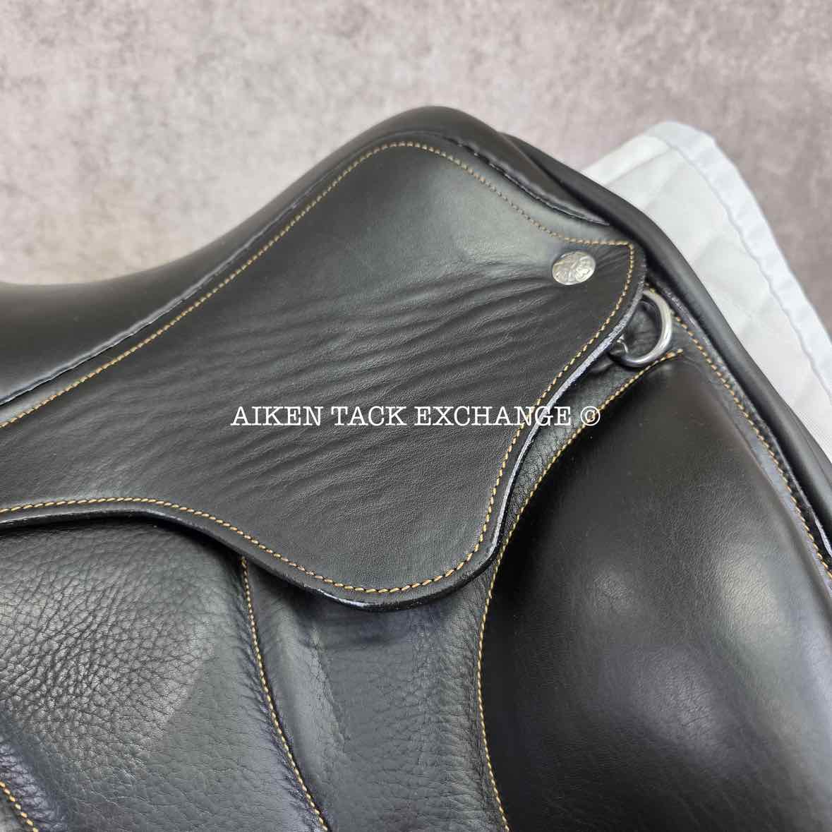 2015 GMD Germida Ratomka Piaffe Monoflap Dressage Saddle, 16.5" Seat, Wide Tree, Foam Panels