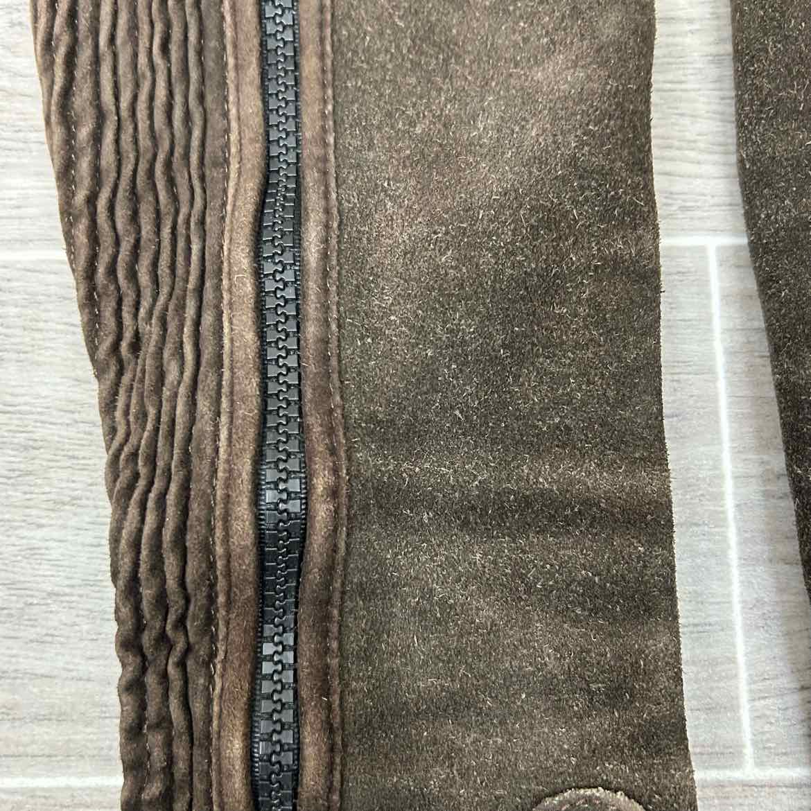 Tredstep Original Suede Half Chaps, Size 13" Calf 18" Height