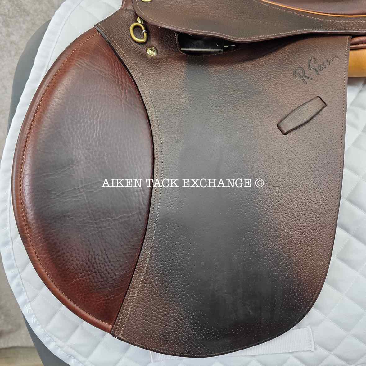 2015 Pessoa Rodrigo Close Contact Jump Saddle, 16" Seat, Adjustable Tree - XCH Changeable Gullet, Foam Panels