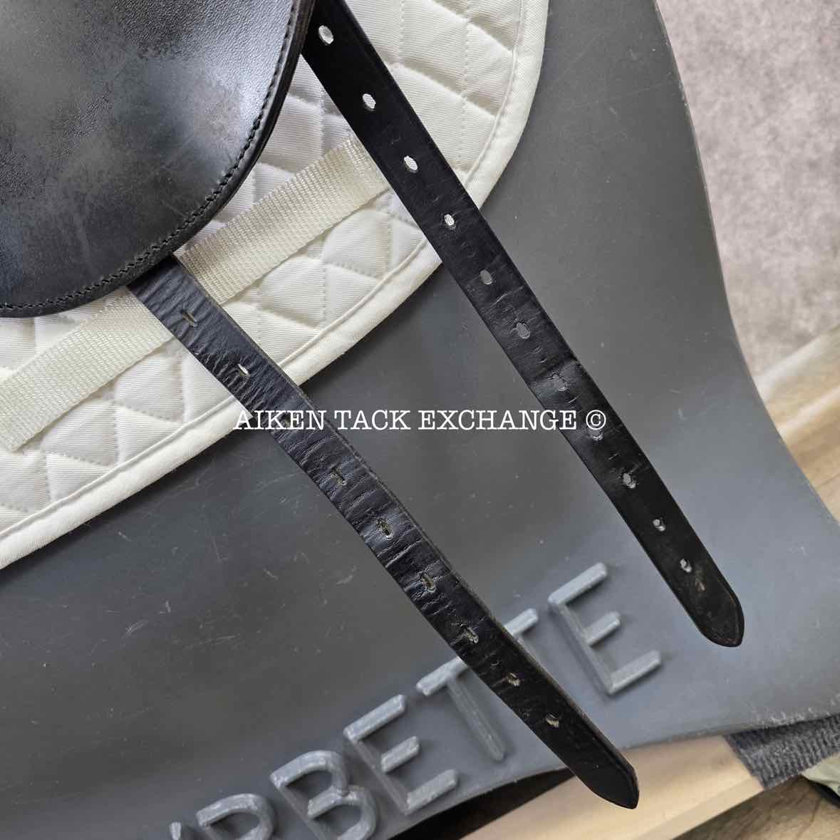 2018 Custom Saddlery Signature Steffen's Advantage Monoflap Dressage Saddle, 19" Seat, Adjustable Tree, Wool Flocked Panels