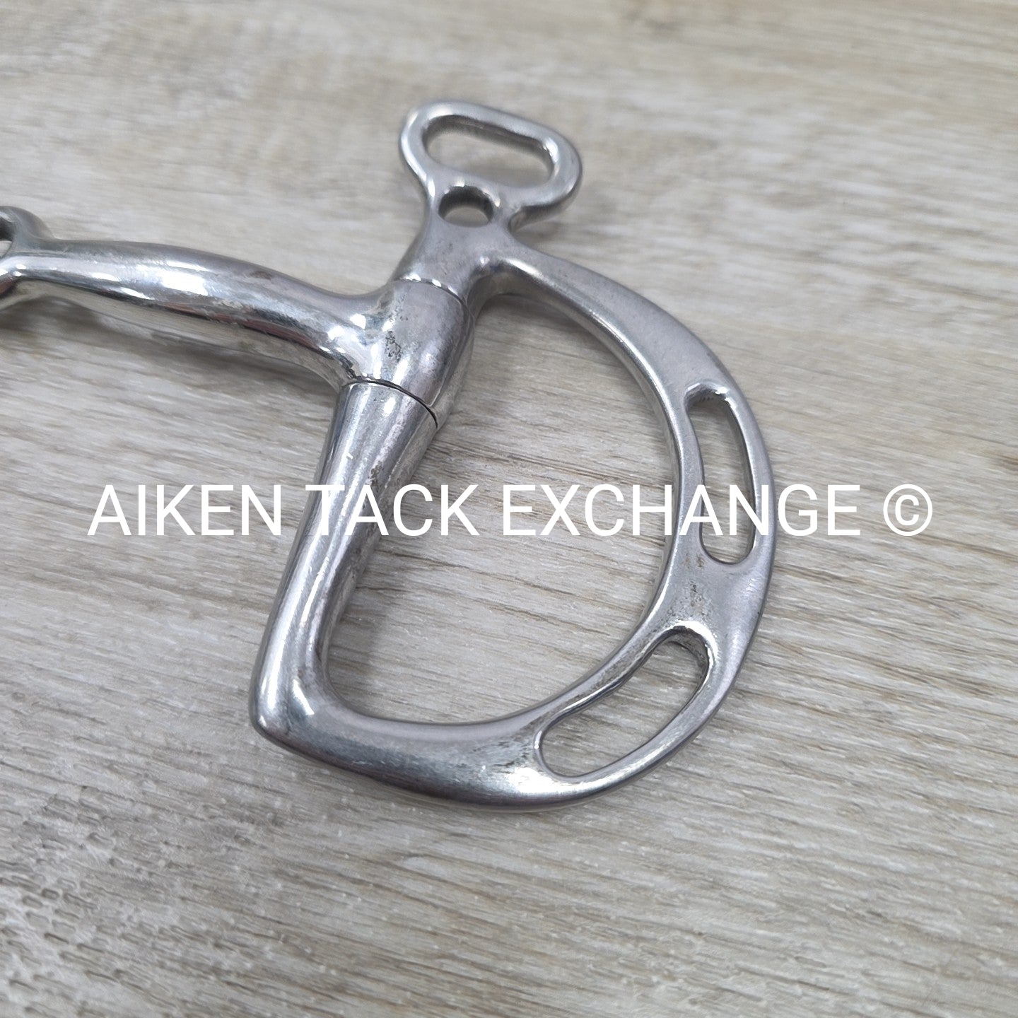State Line Tack Single Joint Uxeter Kimberwick 5" (No Hooks & Chain)