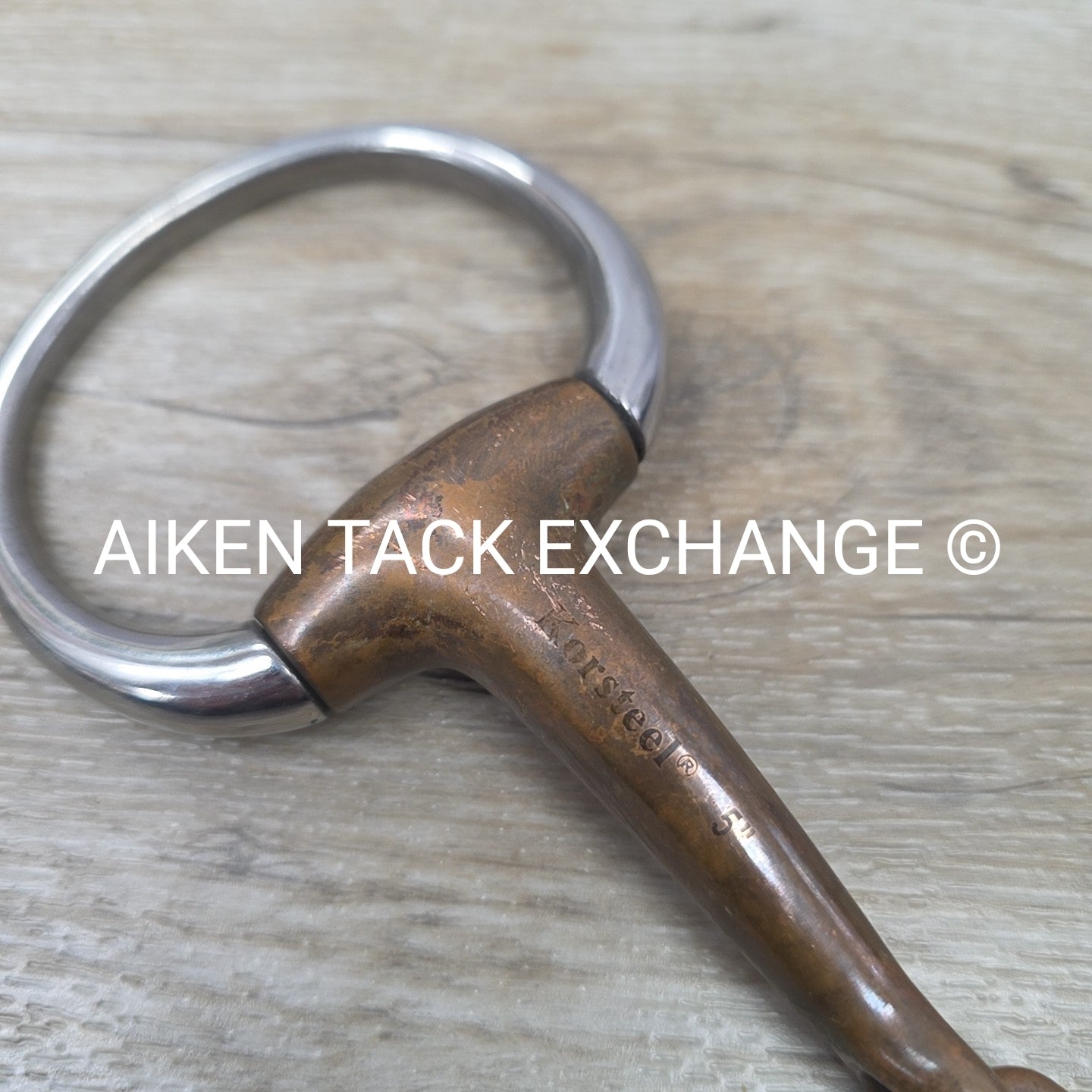 Korsteel Single Joint Copper Eggbutt Bit 5"