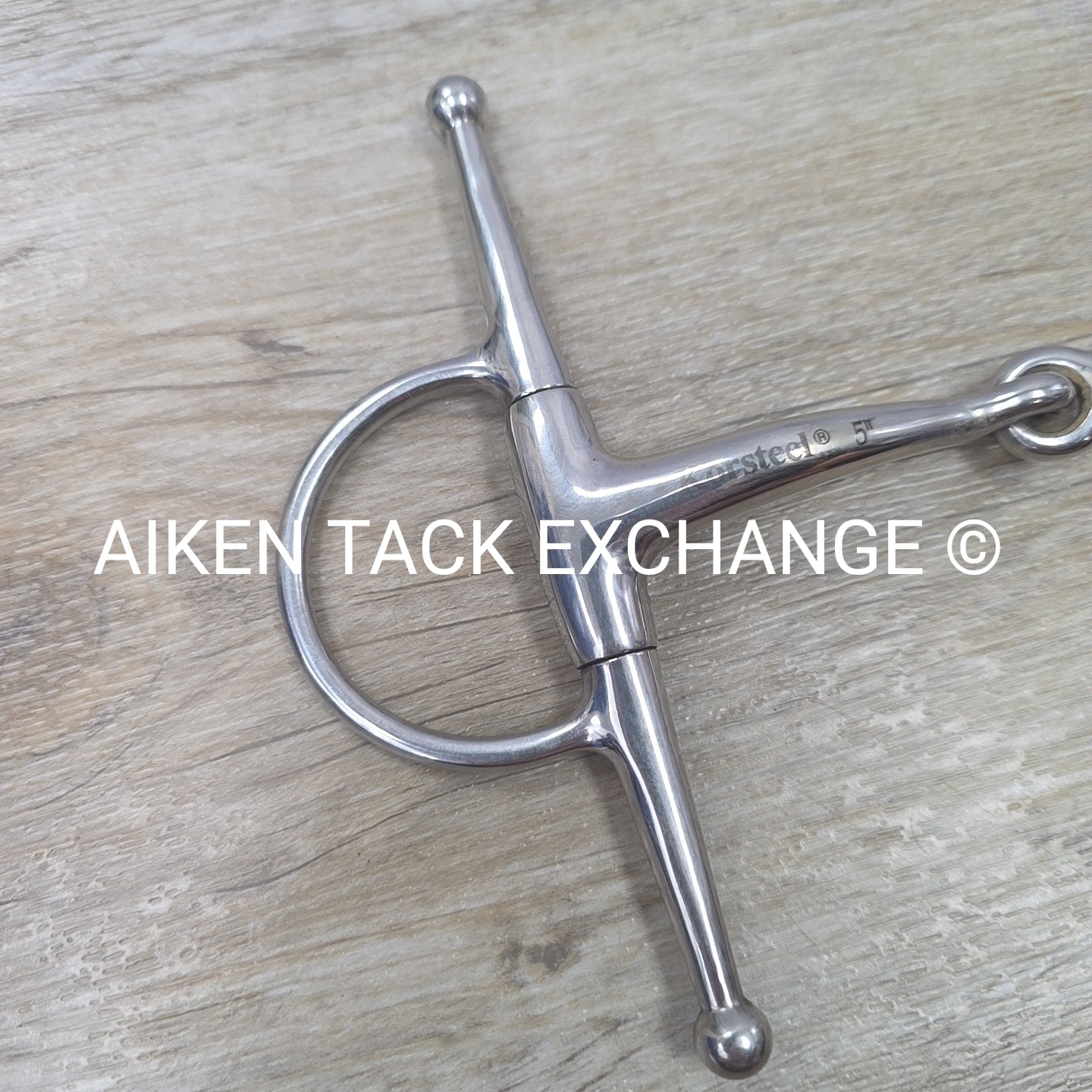 Korsteel Single Joint Full Cheek Bit 5"