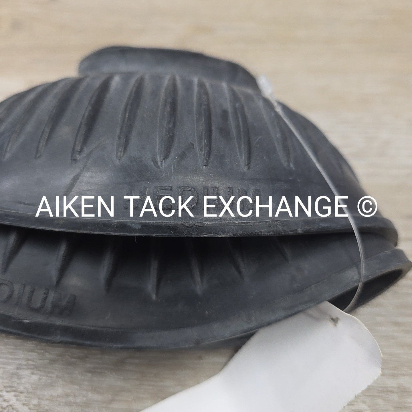 Dover Saddlery Rubber Velcro Bell Boots, Size Medium