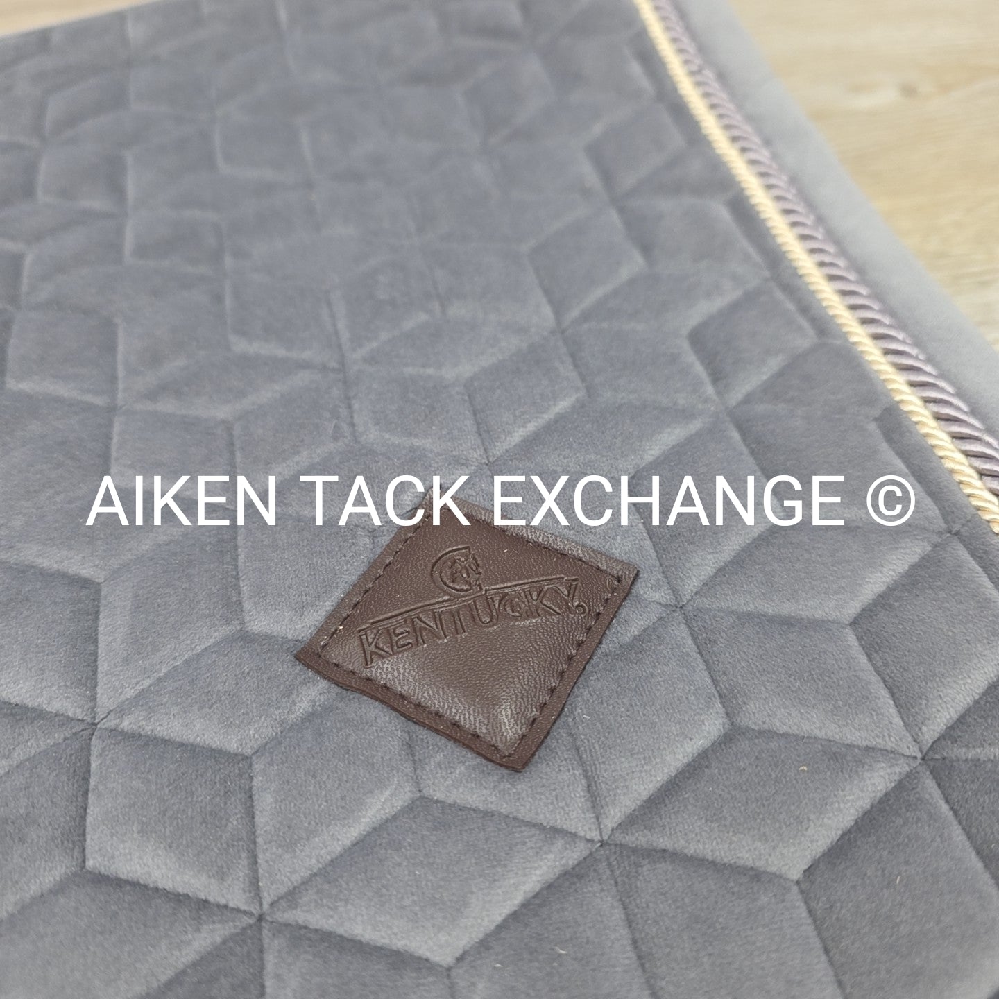 Kentucky Horsewear Basic Velvet Jump Saddle Pad, Size Full