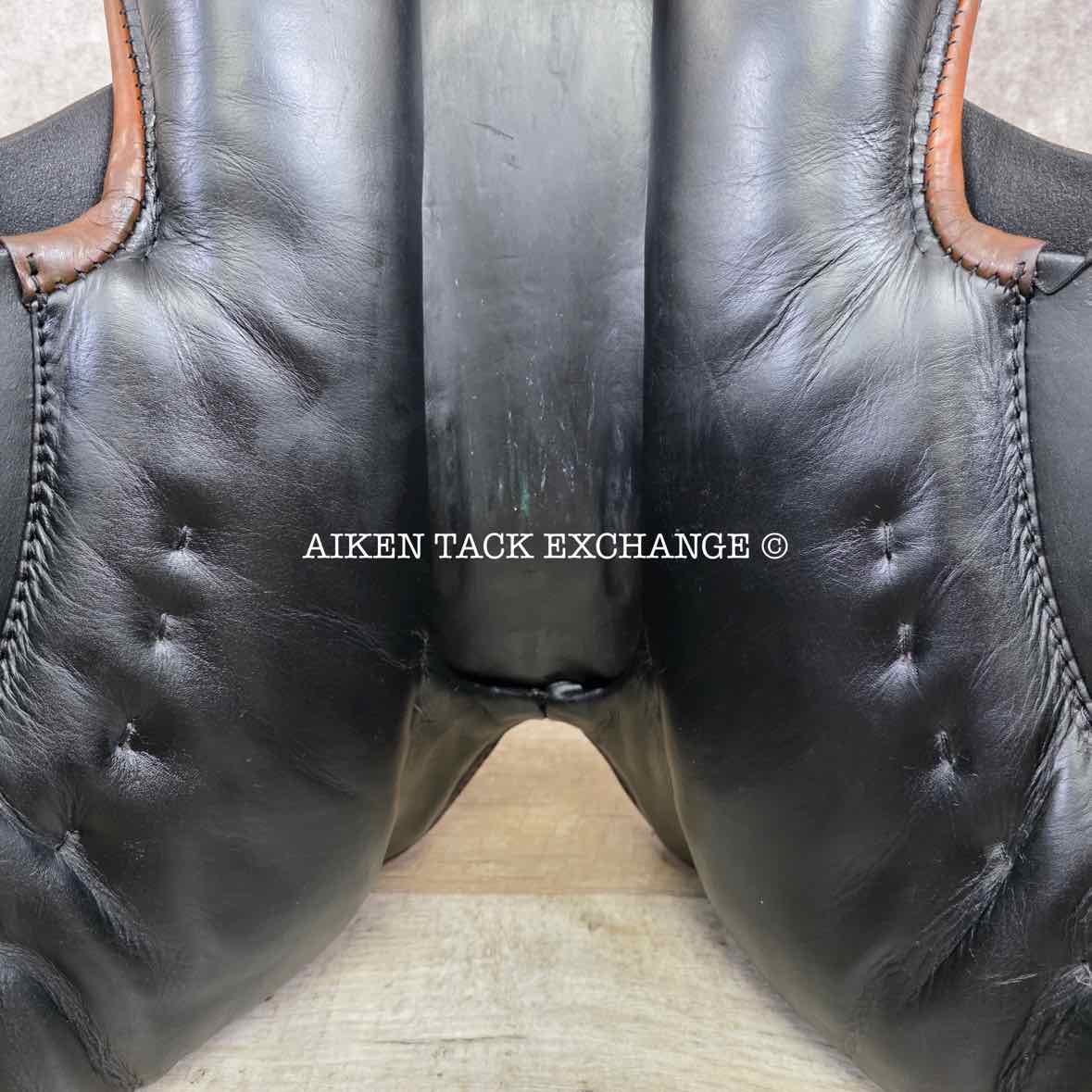 2000 Passier Young Champ Dressage Saddle, 16" Seat, Short Flap, W/XW Tree, Wool Flocked Panels