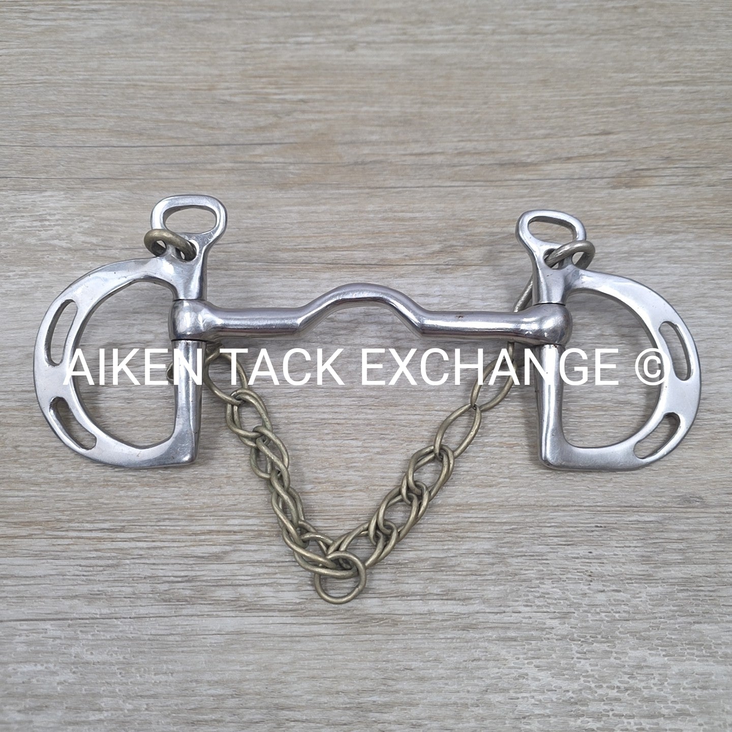 Ported Mullen Mouth Uxeter Kimberwick Bit 4.5"
