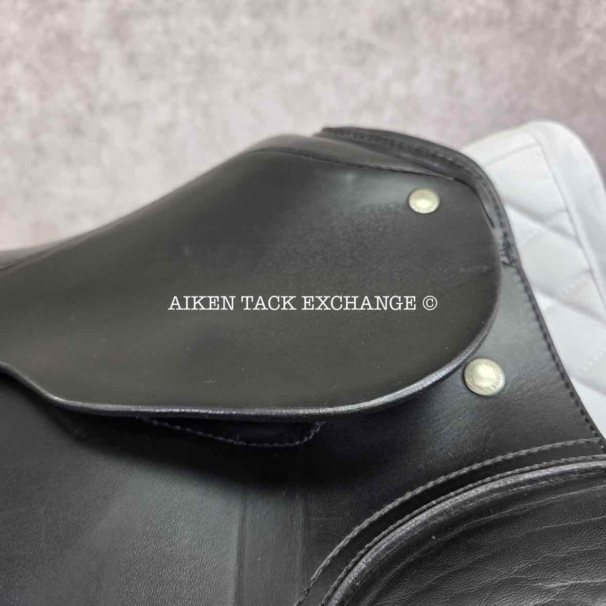 1998 Passier Nicole's Grand Gilbert Dressage Saddle, 17.5" Seat, Wide Tree, Wool Flocked Panels