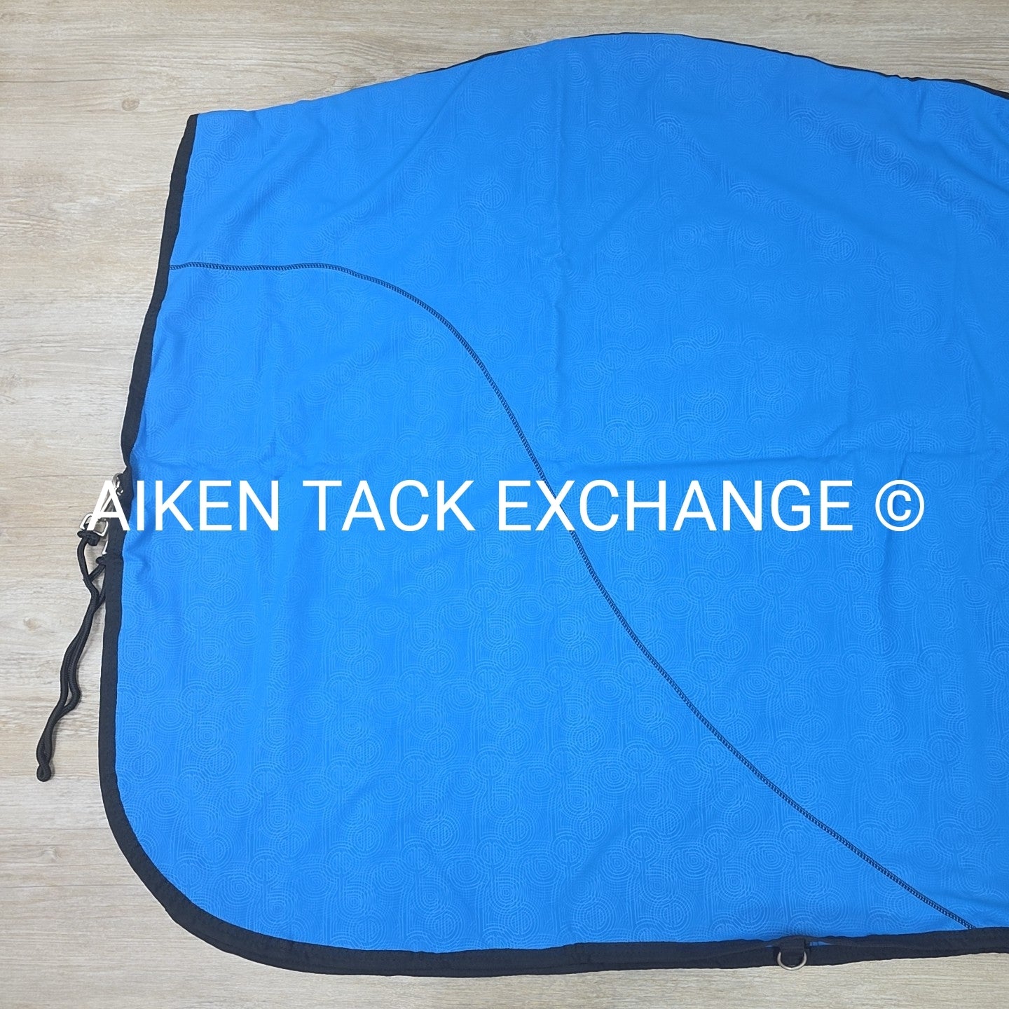 Fenwick Equestrian Softshell Therapeutic Bamboo Blanket, Blue, Size 86"