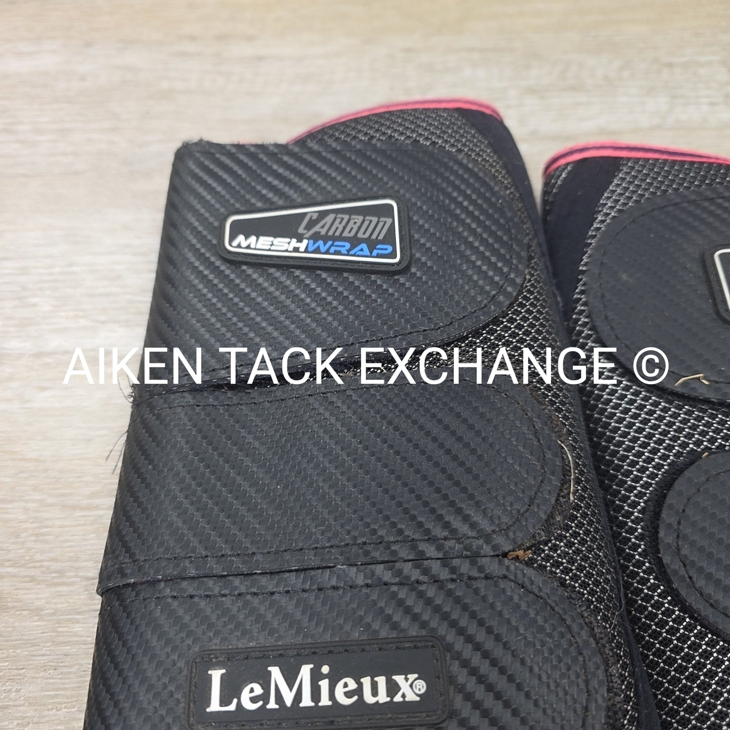 LeMieux Carbon Mesh Wrap Brushing Boot Set, Front Large, Hind X-Large